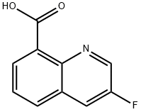 3-氟喹啉-8-羧酸, 1807542-81-9, 结构式