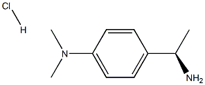 (R)-4-(1-Aminoethyl)-N,N-dimethylaniline hydrochloride Structure