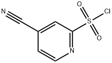 4-cyanopyridine-2-sulfonyl chloride Structure