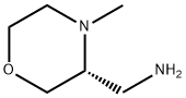 (R)-C-(4-Methyl-morpholin-3-yl)-methylamine Structure