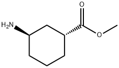 methyl (1R,3R)-3-aminocyclohexane-1-carboxylate Structure