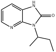 3-(butan-2-yl)-1H,2H,3H-imidazo[4,5-b]pyridin-2-one 结构式