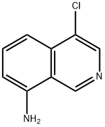 4-chloroisoquinolin-8-amine Structure