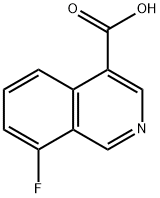 8-fluoroisoquinoline-4-carboxylic acid Structure