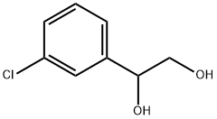 1-(3-氯苯基)-1,2-乙二醇, 182918-98-5, 结构式