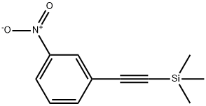 trimethyl((3-nitrophenyl)ethynyl)silane Struktur