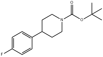 tert-butyl 4-(4-fluorophenyl)piperidine-1-carboxylate Structure