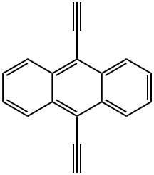 9,10-二乙炔基蒽,18512-55-5,结构式