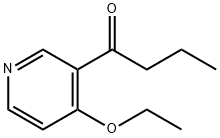 1-(4-ethoxypyridin-3-yl)butan-1-one Structure