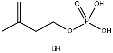 Phosphoric acid mono-(3-methyl-3-butenyl ester) dilithium salt Structure