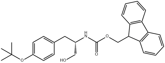 Fmoc-O-tert-butyl-L-tyrosinol,187526-99-4,结构式