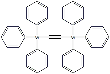 双三苯基硅基乙炔, 18821-93-7, 结构式