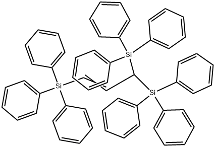 1,3,3-TRIS(TRIPHENYLSILYL)-1-PROPENE Structure