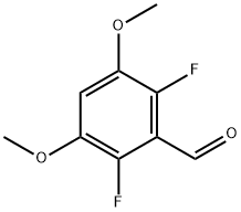 2,6-二氟-3,5-二甲氧基苯甲醛, 1890954-24-1, 结构式