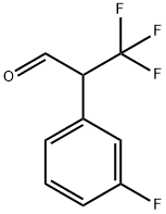 3,3,3-Trifluoro-2-(3-fluorophenyl)propanal Structure