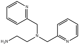 1,2-Ethanediamine, N,N-bis(2-pyridinylmethyl)- Structure