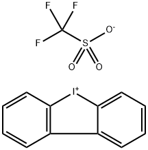 diphenyleneiodonium trifluoromethanesulfonate Struktur