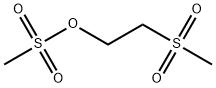 2-(methylsulfonyl)ethyl methanesulfonate Structure