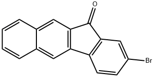 2-Bromo-benzo[b]fluoren-11-one, 1923756-29-9, 结构式