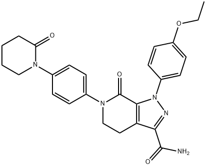 阿哌沙班杂质24, 1928718-22-2, 结构式