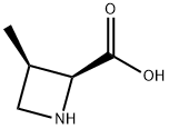 2-Azetidinecarboxylic acid, 3-methyl-, (2S,3R)- Structure