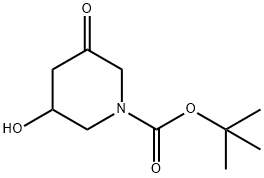 tert-butyl 3-hydroxy-5-oxopiperidine-1-carboxylate