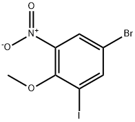 4-Bromo-2-iodo-6-nitroanisole