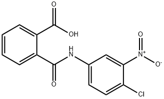 4'-CHLORO-3'-NITROPHTHALANILIC ACID Struktur