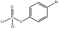 p-bromophenyl phosphorodichloridate Struktur