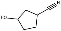 3-羟基环戊烷甲腈, 194534-83-3, 结构式