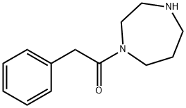 1-(1,4-diazepan-1-yl)-2-phenylethanone, 194943-81-2, 结构式