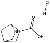 2-azabicyclo[2.2.1]heptane-6-carboxylic acid hydrochloride Structure
