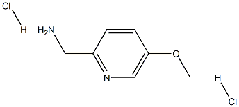 (5-Methoxypyridin-2-yl)methanamine dihydrochloride Structure