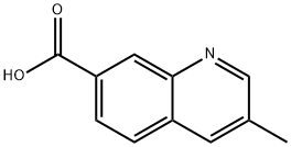 3-methylquinoline-7-carboxylic acid Structure