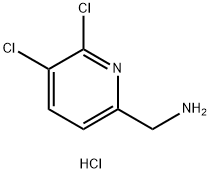 (5,6-Dichloropyridin-2-yl)methanamine hydrochloride Structure