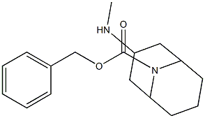 exo-3-Methylamino-9-aza-bicyclo[3.3.1]nonane-9-carboxylic acid benzyl ester, 1958100-34-9, 结构式