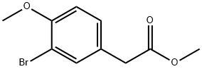methyl 2-(3-bromo-4-methoxyphenyl)acetate Structure