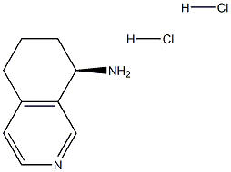 (R)-5,6,7,8-Tetrahydro-isoquinolin-8-ylamine dihydrochloride Structure