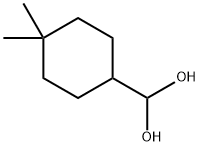 (4,4-dimethylcyclohexyl)methanediol Struktur
