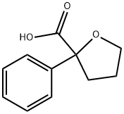 2-苯基四氢呋喃-2-羧酸, 19679-84-6, 结构式