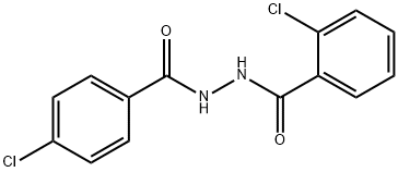 2-氯苯甲酸 2-(4-氯苯甲酰基)酰肼,196791-54-5,结构式