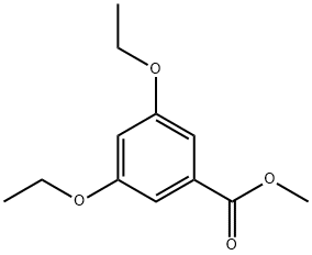 Benzoic Acid, 3,5-Diethoxy-, Methyl Ester Struktur