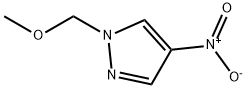 1-(methoxymethyl)-4-nitro-1H-pyrazole Struktur