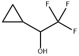 1-cyclopropyl-2,2,2-trifluoroethan-1-ol Struktur