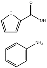 2-FUROIC ACID, ANILINE SALT, 199443-85-1, 结构式
