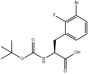 N-Boc-3-bromo-2-fluoro-L-phenylalanine
