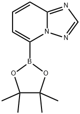 [1,2,4]三唑并[1,5-A]吡啶-5-硼酸频哪醇酯, 2009345-74-6, 结构式