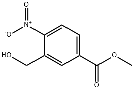 methyl 3-(hydroxymethyl)-4-nitrobenzoate Structure