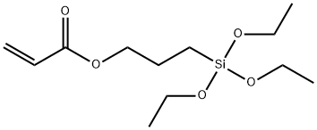 3-丙烯酰氧基丙基三乙氧基硅烷, 20208-39-3, 结构式