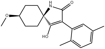 cis-3-(2,5-Dimethylphenyl)-4-hydroxy-8-methoxy-1-azaspiro[4.5]dec-3-en-2-one